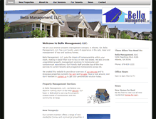 Tablet Screenshot of bellamngmt.com